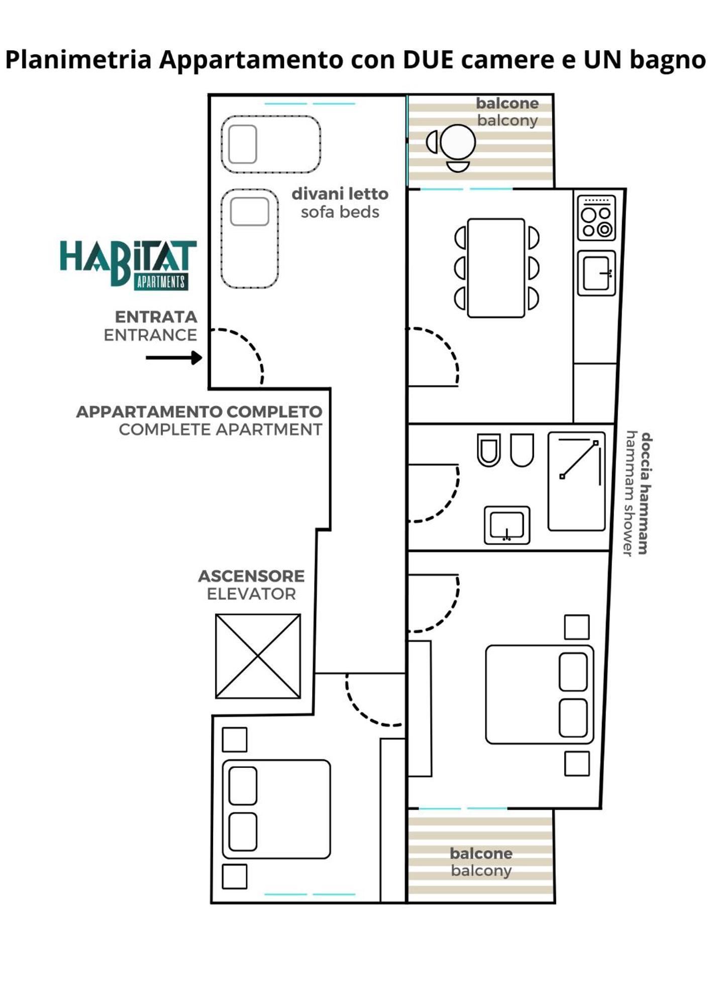 Habitat Apartments Trient Exterior foto