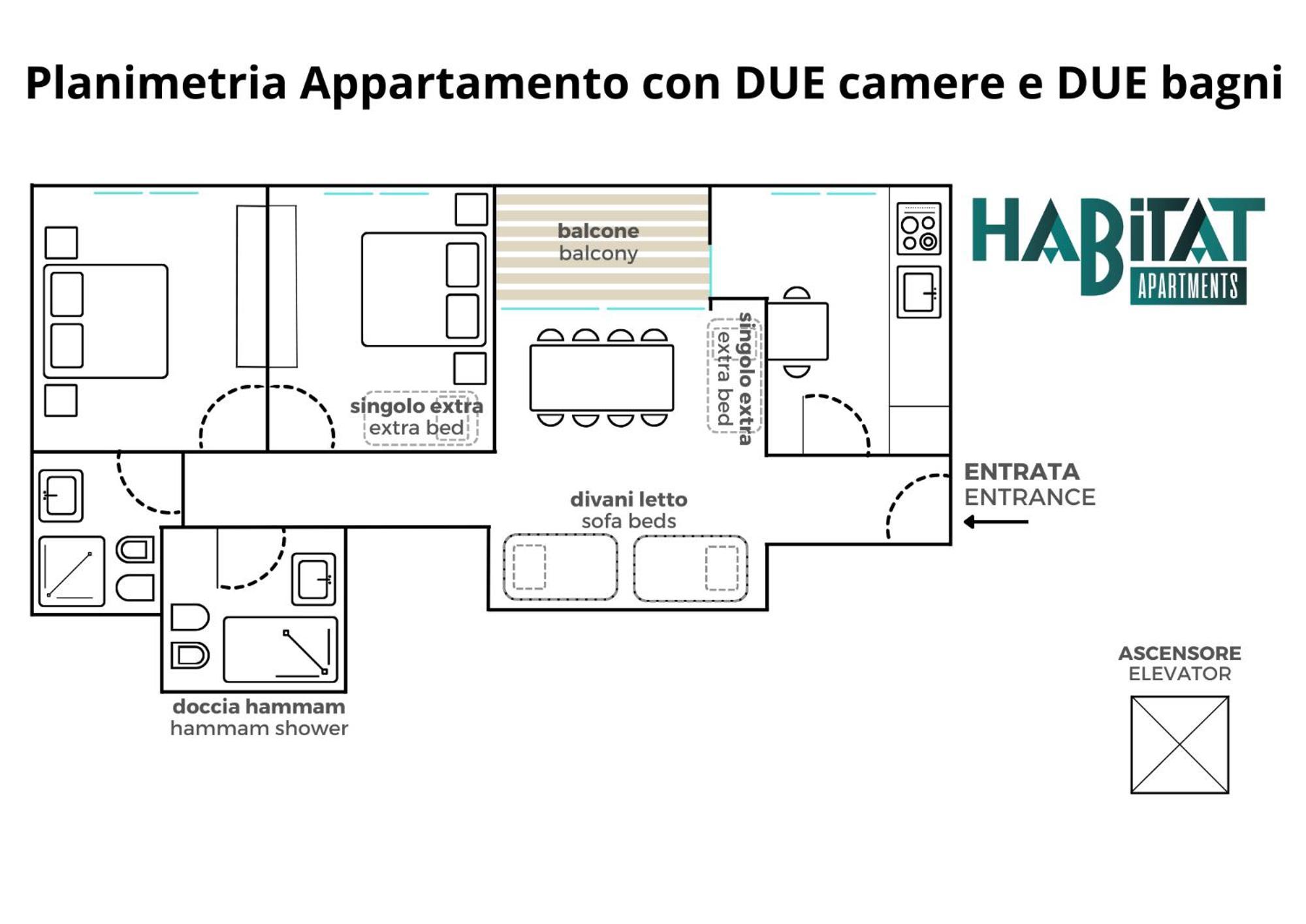 Habitat Apartments Trient Exterior foto